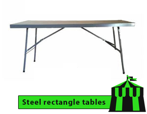 Fold-Up Rectangular Table